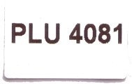 plu 4081
